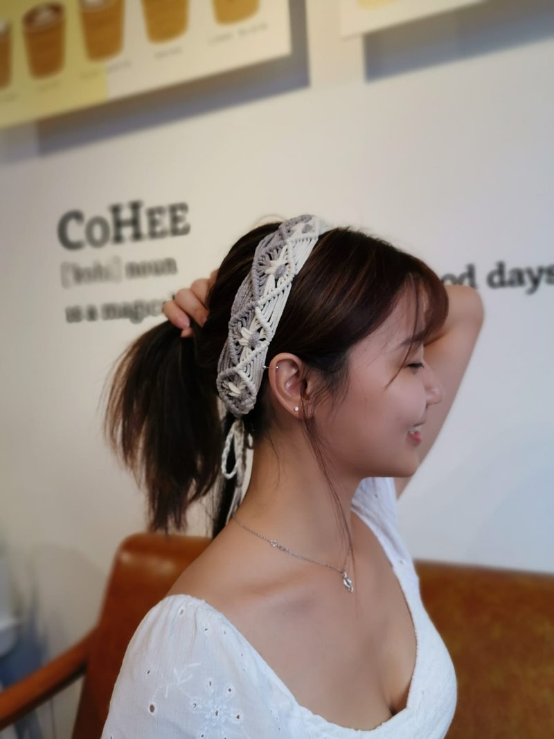 Macrame Headband - 发饰 - 棉．麻 多色