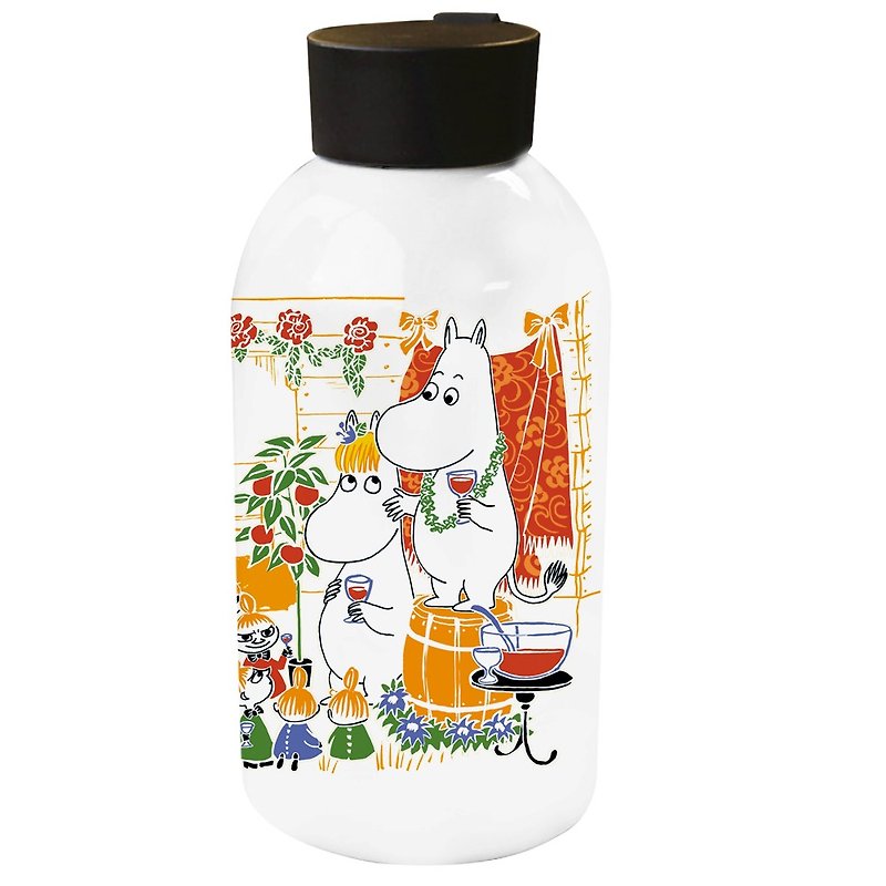 Moomin噜噜米授权-大容量不锈钢保温瓶(白) - 其他 - 其他金属 多色