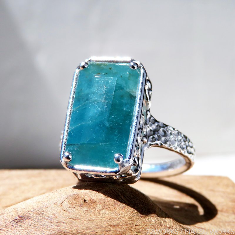 グランディディエライト リング  Grandidierite Ring - 戒指 - 宝石 绿色