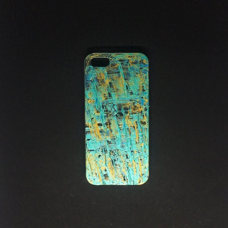 Acrylic 手绘抽象艺术手机壳 | iPhone 5s/SE |  Scatch - 手机壳/手机套 - 压克力 多色