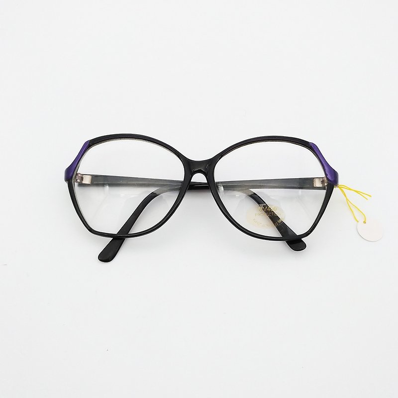 90年代复古平光眼镜 31 - 眼镜/眼镜框 - 其他材质 黑色