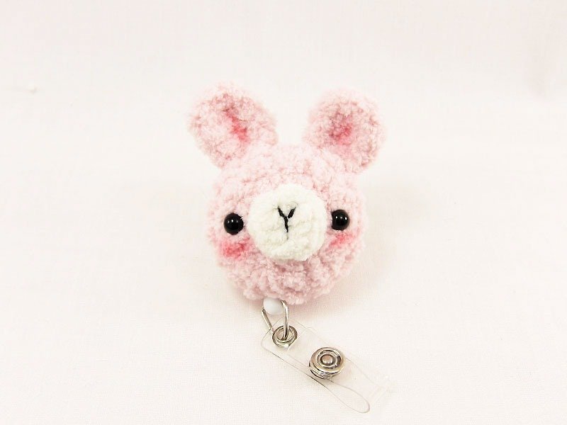 粉兔兔-兔-票夹-悠游卡 - 证件套/卡套 - 聚酯纤维 粉红色