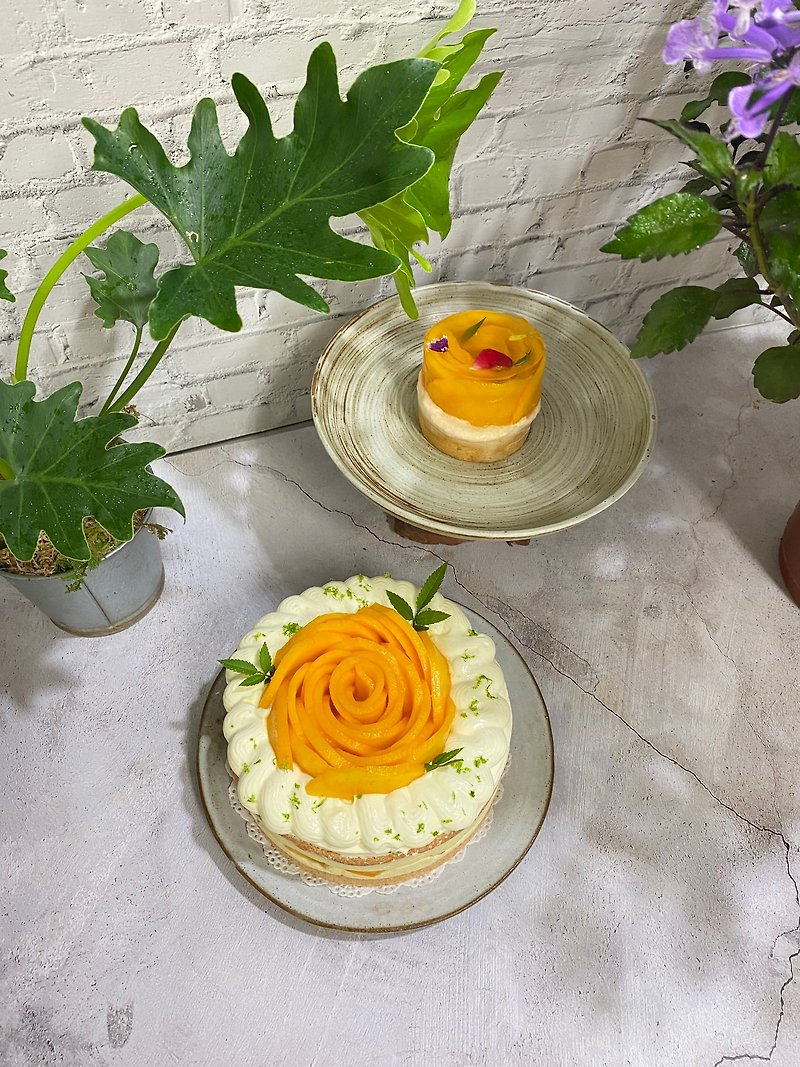 芒果蛋糕 - 蛋糕/甜点 - 新鲜食材 