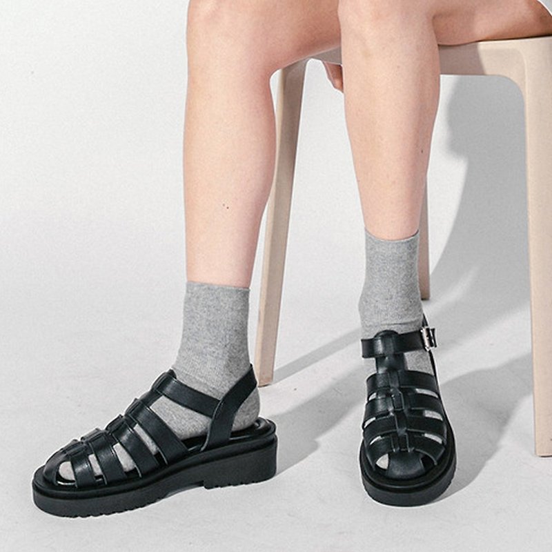 PRE-ORDER 韓國人手製 MACMOC Evan 涼鞋 BLACK - 男女凉鞋 - 其他材质 白色
