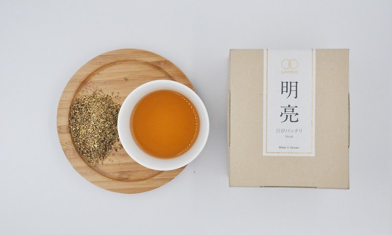 养眼力【 明亮茶 10入 】 - 枸杞 菊花 乐木集100%天然汉方茶 - 茶 - 新鲜食材 金色