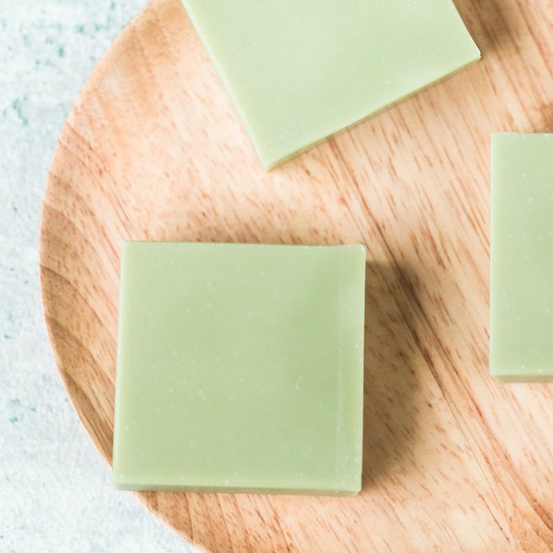 酪梨果绿皂 全肤质适用 - 肥皂/手工皂 - 其他材质 绿色