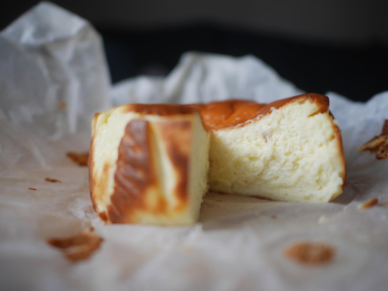 湿润的巴斯克奶酪蛋糕4寸 - 蛋糕/甜点 - 其他材质 橘色