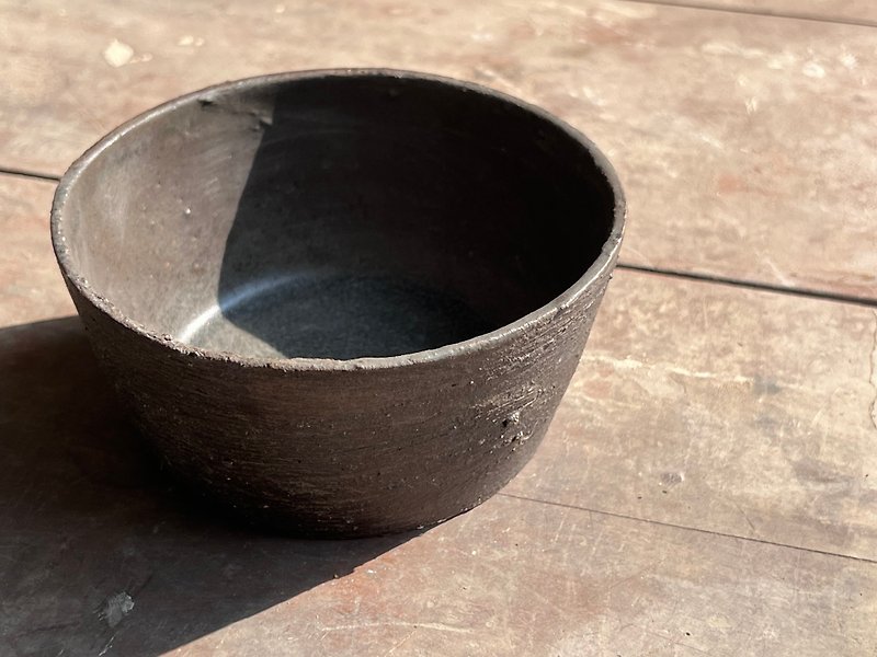 【小陪】沈稳质感纹路碗  - 生活食器 杯  陶器 盆器 碗 高台 甜 - 碗 - 陶 多色