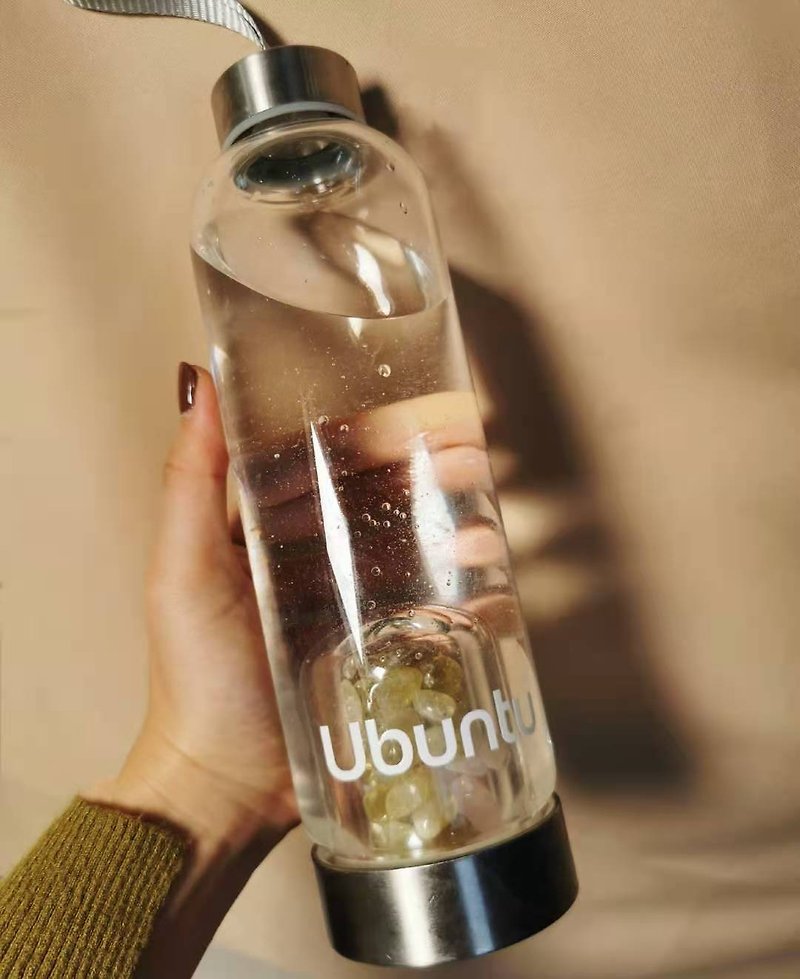 UBUNTU | 水晶水瓶 | 让水回到 最原始的状态 - 水壶/水瓶 - 玻璃 白色