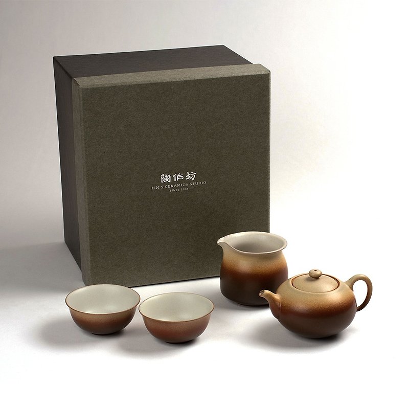 【亲子同乐】陶作坊│亲子美好茶器组 - 茶具/茶杯 - 陶 黑色