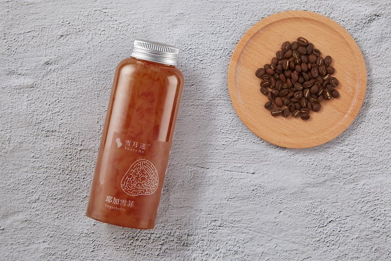 雪耳迷/白木耳饮 6入耶加雪菲(咖啡)(420ml/瓶) - 健康/养生 - 新鲜食材 咖啡色