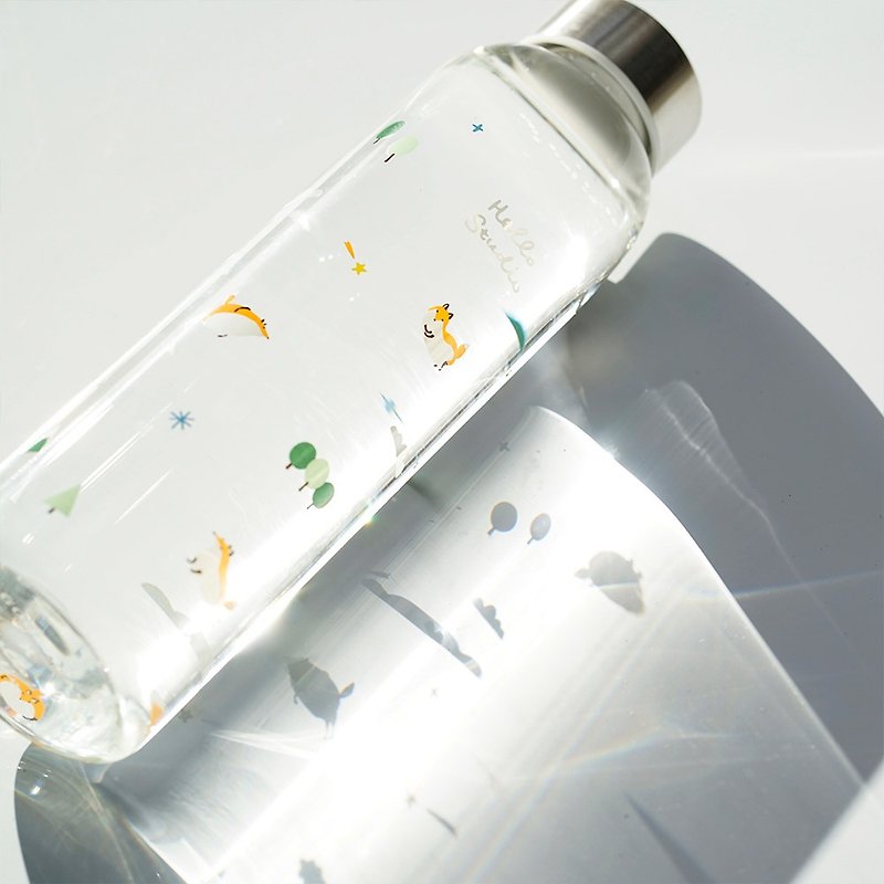 森林一隅│玻璃随身瓶 - 水壶/水瓶 - 玻璃 透明