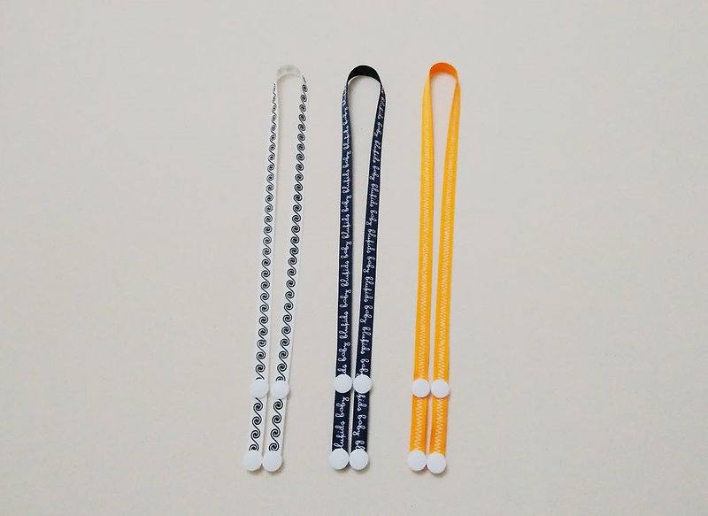 口罩链 口罩绳 防疫小物 简约线条系列  现货 - 挂绳/吊绳 - 棉．麻 多色