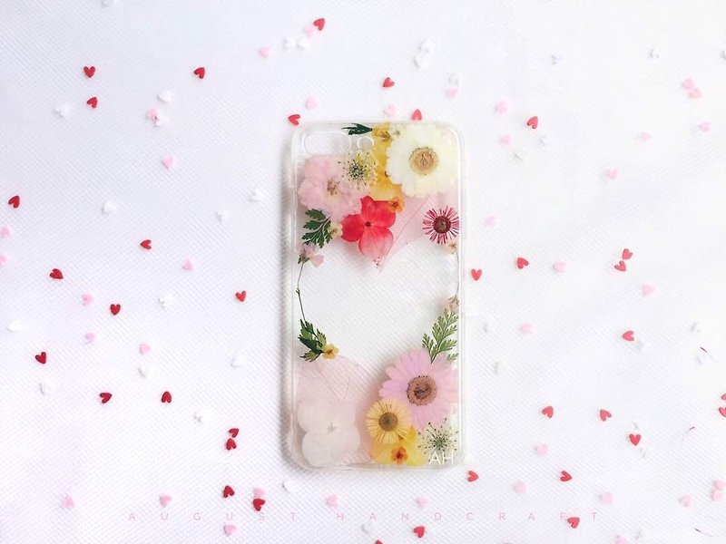 爱心花 • Flower Heart - 手机壳/手机套 - 植物．花 多色