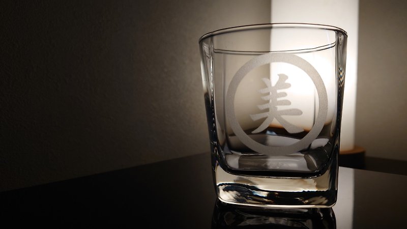 丸に美　ロックグラス - 杯子 - 玻璃 透明