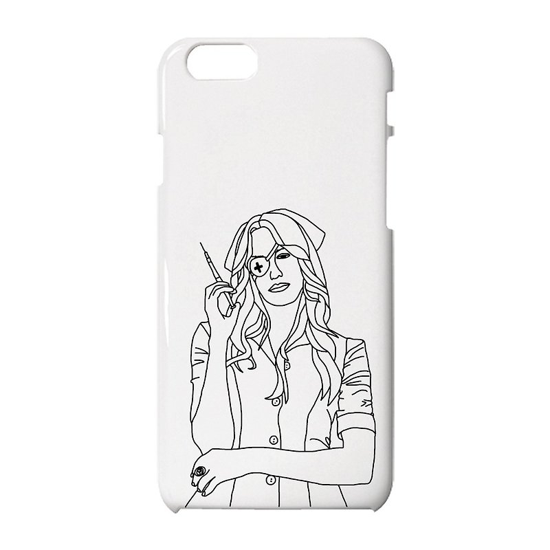 California Mountain Snake iPhoneケース - 手机壳/手机套 - 塑料 白色