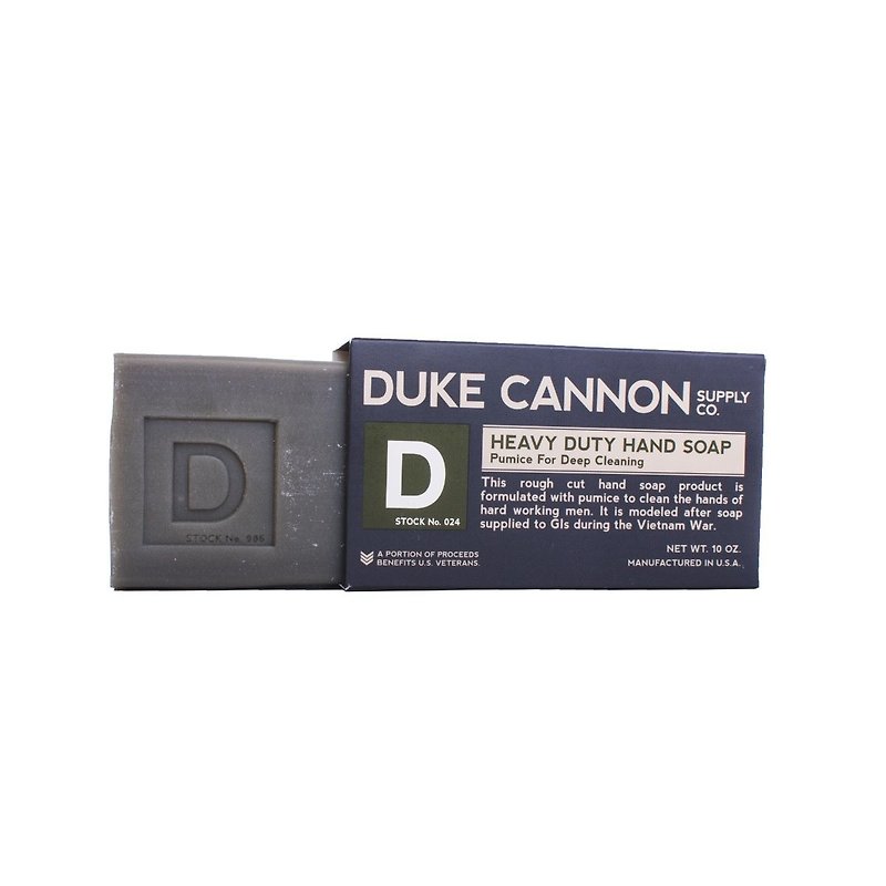 Duke Cannon BIG ASS 美军超能干大肥皂 (黑手专用) - 肥皂/手工皂 - 植物．花 