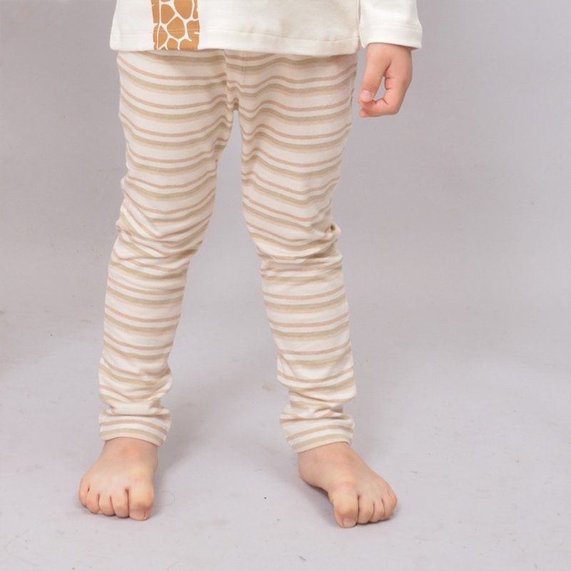 【ecoolla】有机棉包腿裤_彩棉条|台湾制| - 童装裤 - 棉．麻 