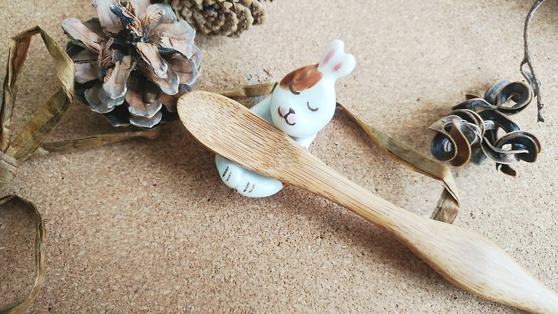 小兔筷架 - 餐垫/桌巾 - 瓷 白色