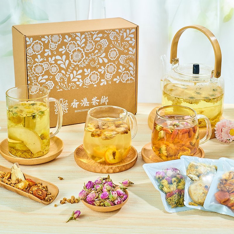 滋补气血花茶组合【24包装】- 养生花茶分享组合礼盒 - 茶 - 其他材质 