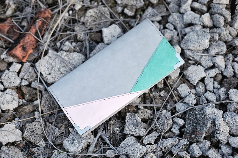 【纸造可能】 集色 patchwork 系列 长款钱包  - 皮夹/钱包 - 纸 