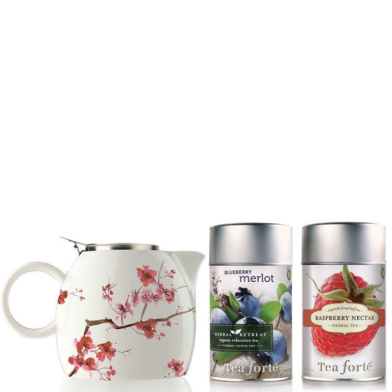 Tea Forte 樱花季独家特惠活动（陶瓷壶+茶） - 茶 - 其他材质 