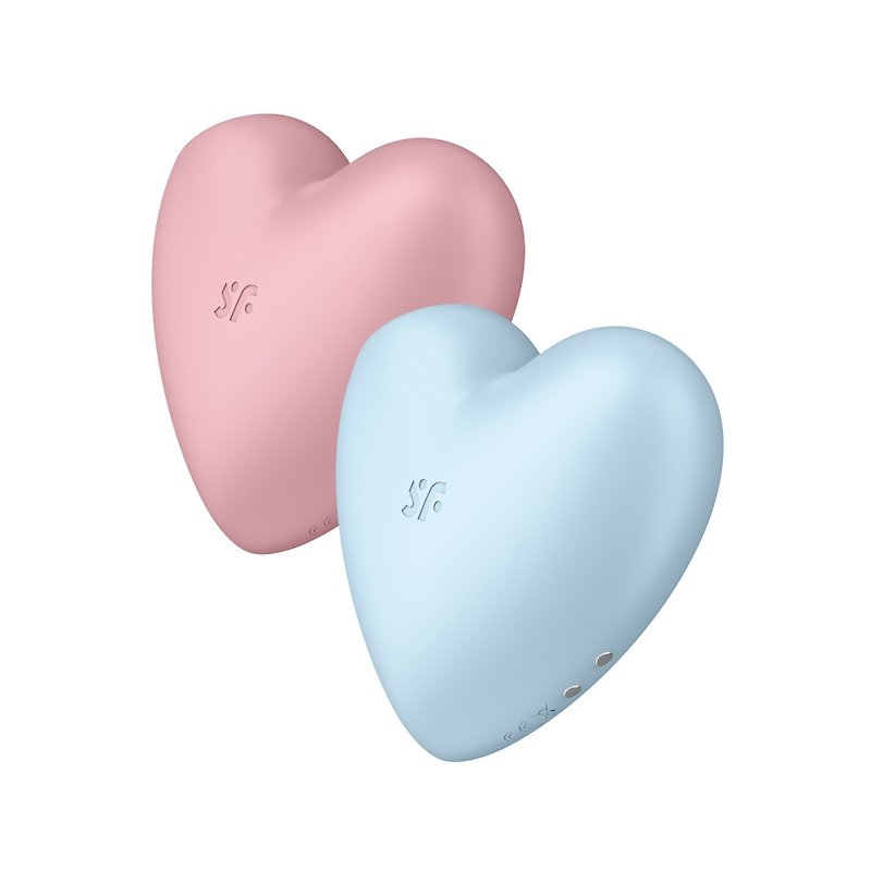德国Satisfyer Cutie Heart 吸吮阴蒂震动器 - 情趣用品 - 硅胶 