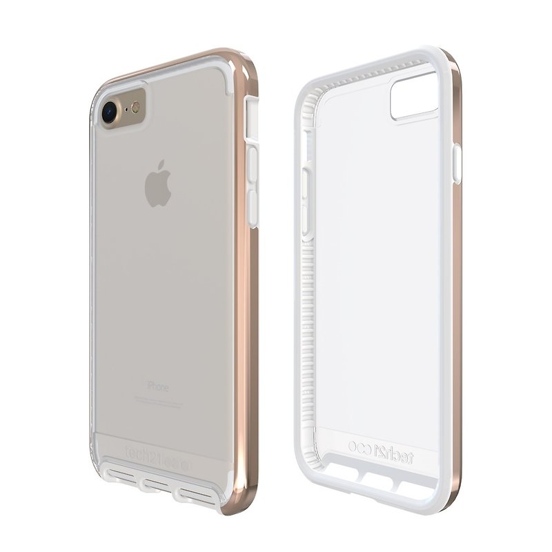 Tech21英国超冲击 iPhone 7 防撞软质保护壳(5055517362351) - 手机壳/手机套 - 纸 金色