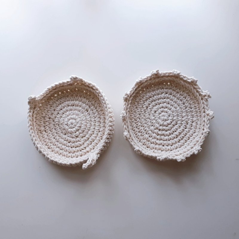 钩针饰品盘 Crochet jewelry dish/holder - 其他 - 棉．麻 
