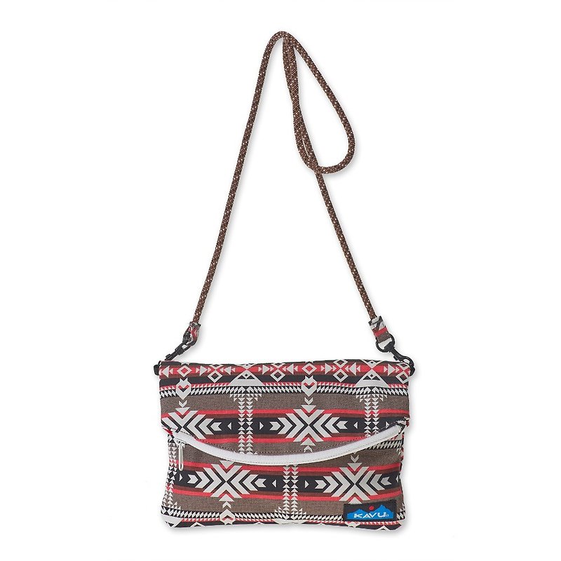 【西雅图 KAVU】 Slingaling Bag 两用侧背包 峡谷毛毯 #9046 - 手拿包 - 聚酯纤维 多色