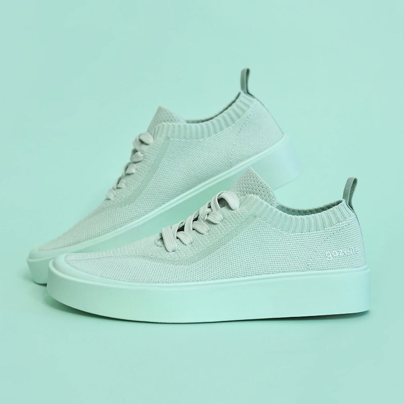 Marshmallow Eco Sneakers Pastel Aqua 棉花糖环保运动鞋水彩蓝 - 女款运动鞋/球鞋 - 其他材质 蓝色