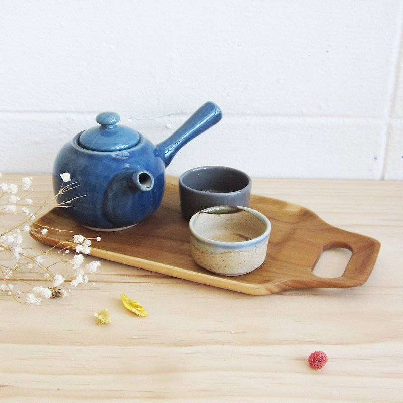 Handmade Potteries Tea Sets Selected by Tan / SET27. - 花瓶/陶器 - 陶 蓝色