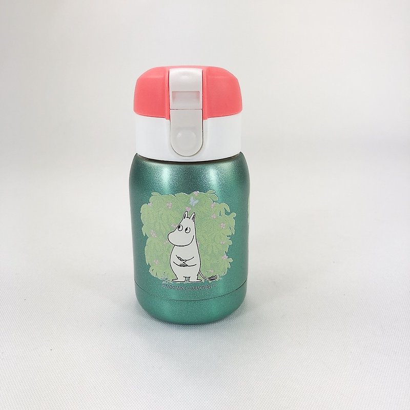 Moomin噜噜米授权-亮彩迷你保温瓶(绿) - 其他 - 其他金属 绿色