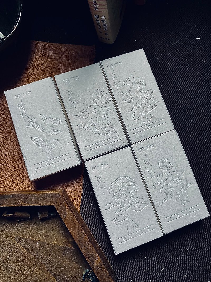 凸板印刷 手工日式角钉纸盒 设计小物 - 纸盒/包装盒 - 纸 白色