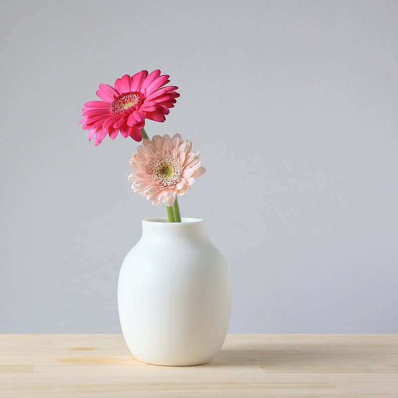 白い磁器の花器 白磁 - 39 - 花瓶/陶器 - 瓷 白色