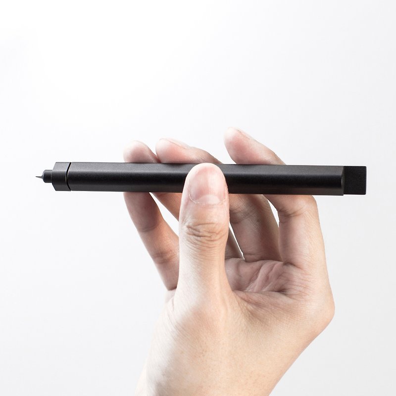 【HMM】  滑动笔 - 文创精品奖 最佳设计商品 - 圆珠笔/中性笔 - 铝合金 黑色