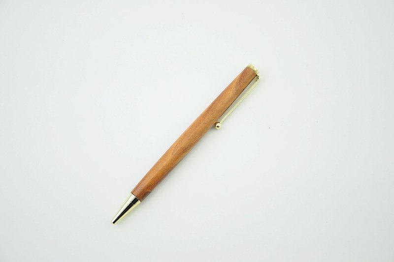 【原木原子笔 -   红榉木 】 - 圆珠笔/中性笔 - 木头 咖啡色
