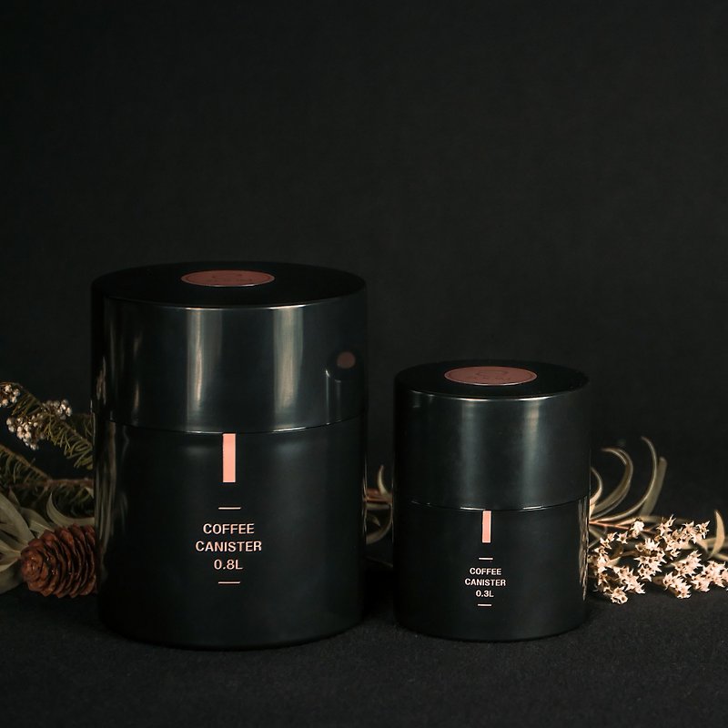 ZOOM 真空咖啡气密罐 | 大装 (0.8L) - 咖啡壶/周边 - 塑料 黑色