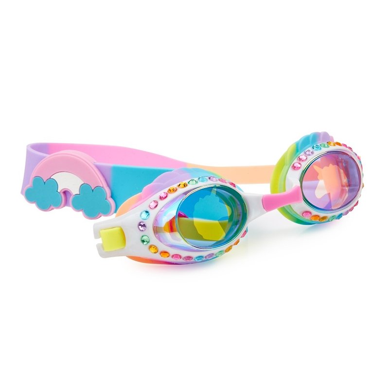 美国Bling2o 儿童造型泳镜 独角兽系列-彩虹 - 泳衣/游泳用品 - 塑料 多色