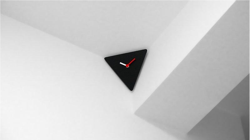 Ultimate Corner Clock (ブラック) - 时钟/闹钟 - 塑料 黑色