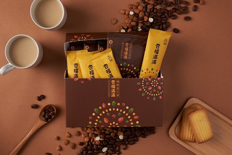【Coffee Review出色咖啡】咖啡杏仁茶|无糖 无香精|乳糖不耐可喝 - 咖啡 - 新鲜食材 咖啡色