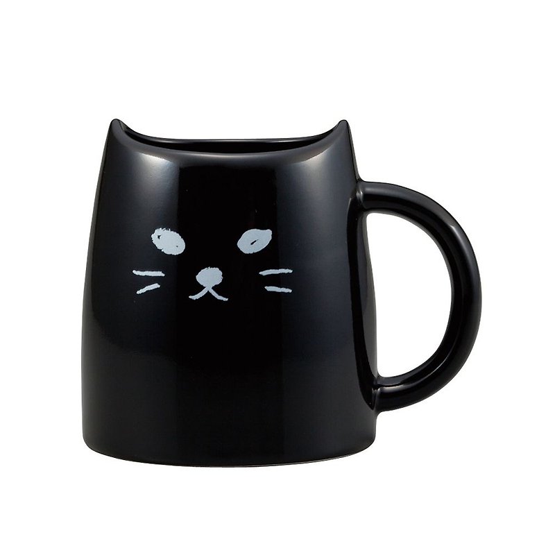 日本 sunart 马克杯 - 黑猫 - 咖啡杯/马克杯 - 瓷 黑色