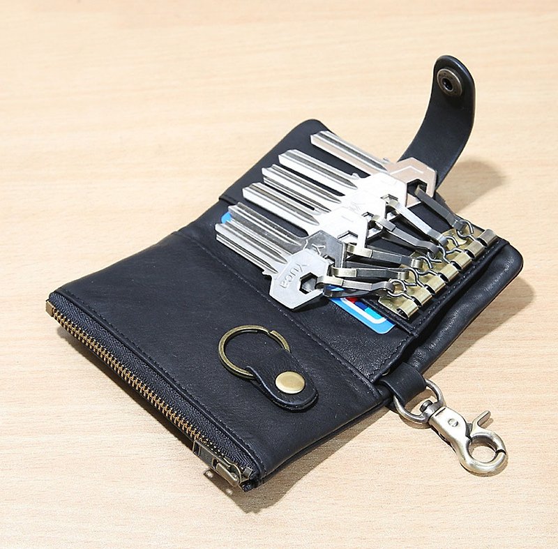 钱包 汽车钥匙包 随身钥匙包 零钱包 - 零钱包 - 真皮 