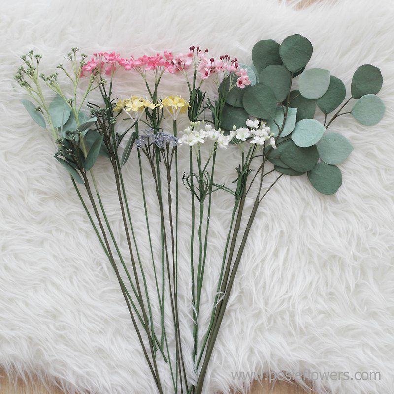 Wild Things Posie Rooms, Small Leaves for Home Decoration - 摆饰 - 纸 绿色