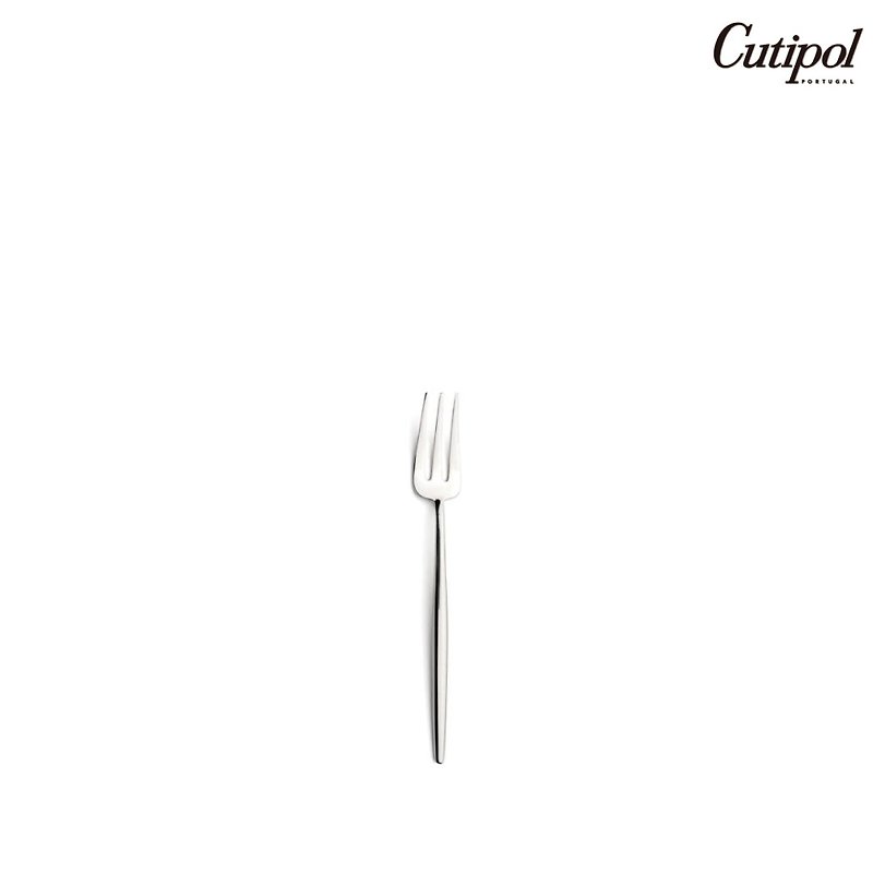 葡萄牙 Cutipol | MOON /  雾银 水果三叉 - 餐刀/叉/匙组合 - 不锈钢 银色