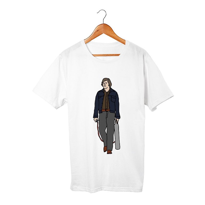 Chigurh Tシャツ - 男装上衣/T 恤 - 棉．麻 白色