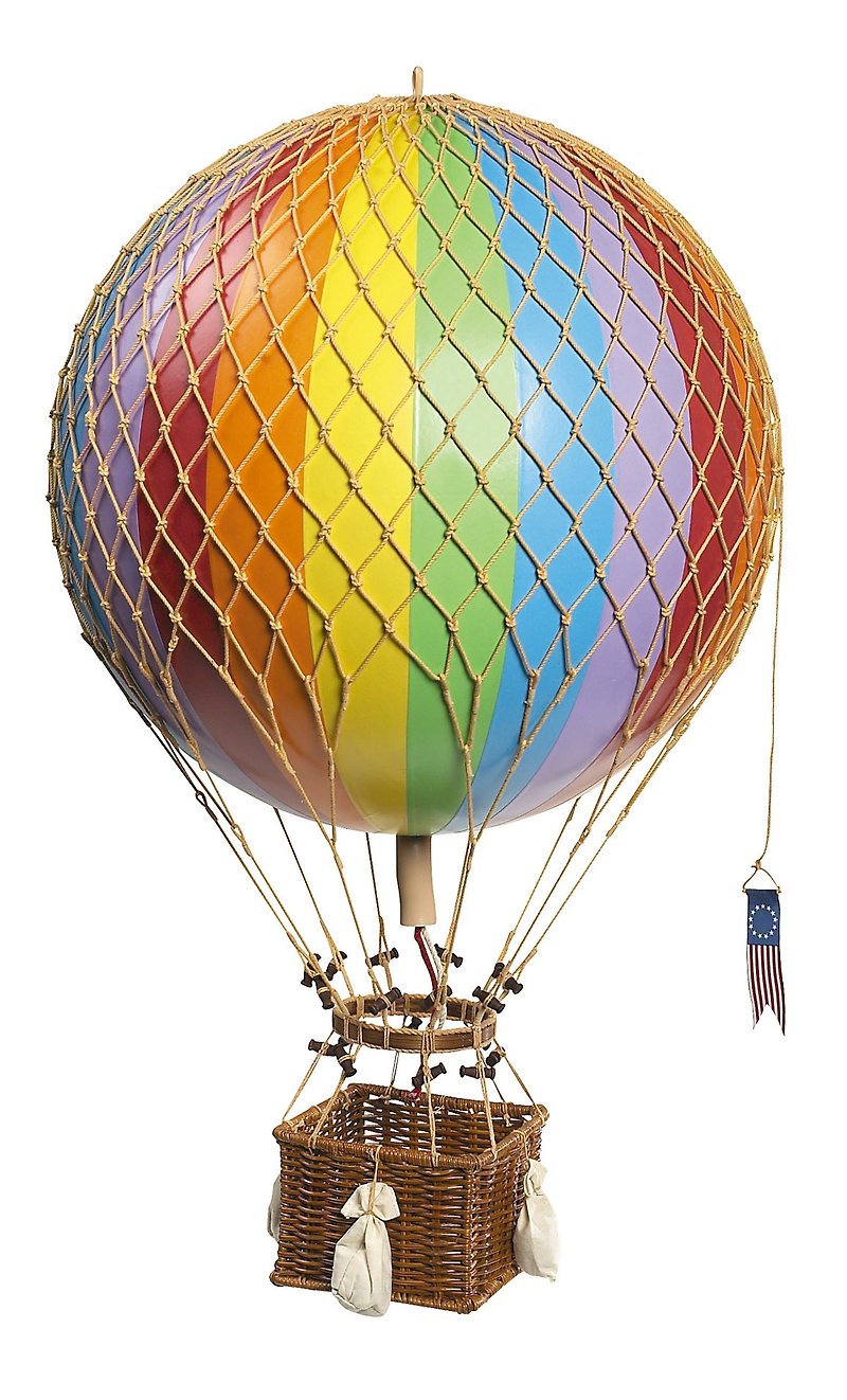 Authentic Models 热气球挂饰(皇家航空/彩虹) - 摆饰 - 其他材质 多色