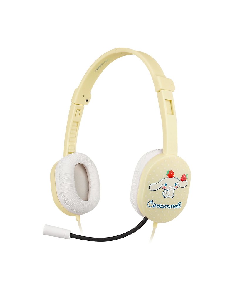 儿童电脑立体声耳机 - Cinnamoroll - 耳机 - 塑料 黄色