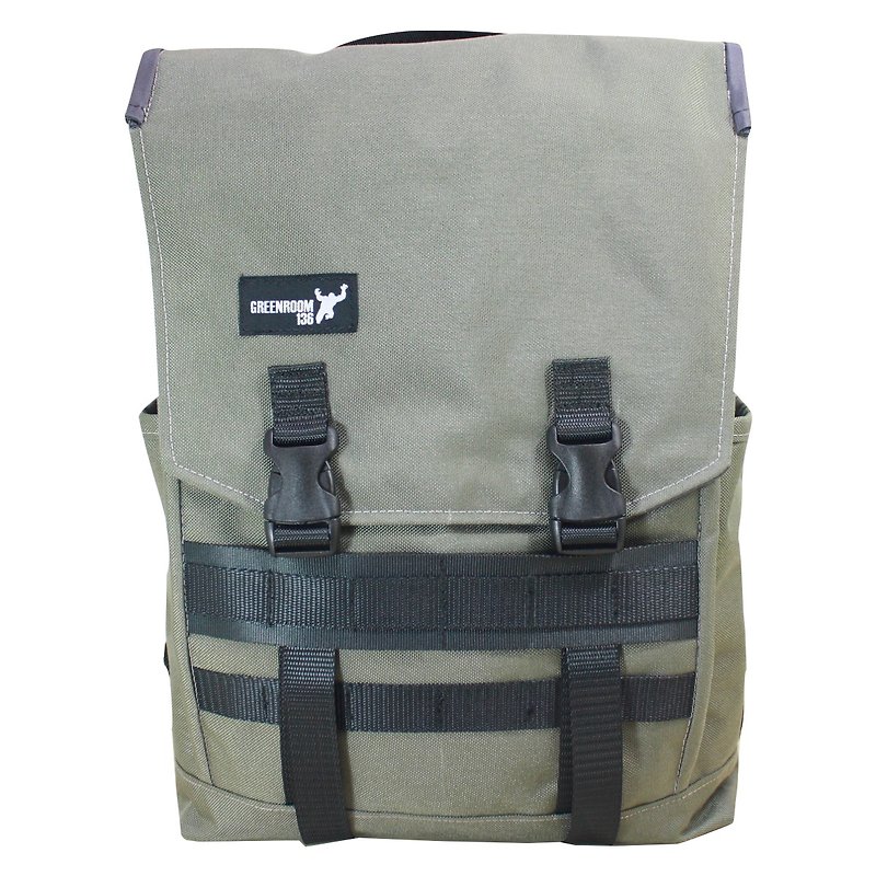 Greenroom136 - Genesis - Laptop backpack - MEDIUM - Grey - 后背包/双肩包 - 防水材质 灰色