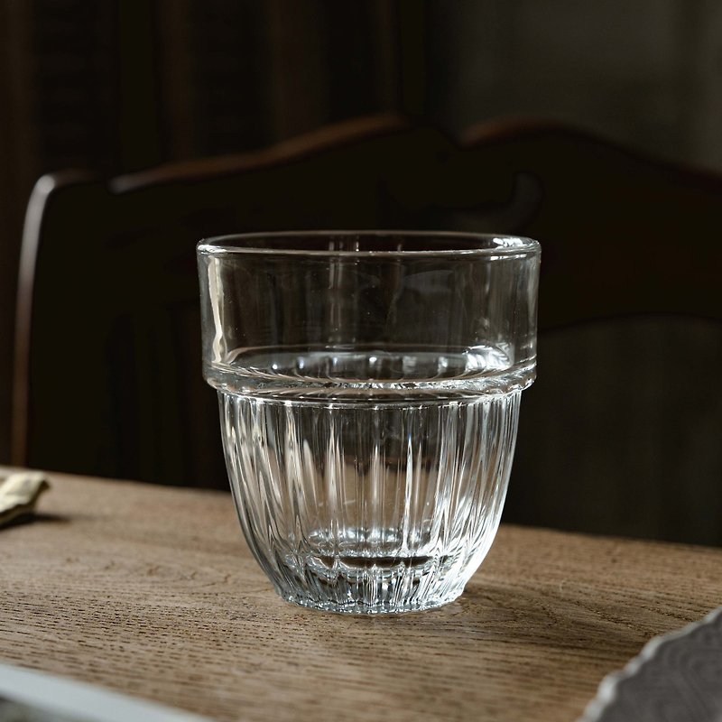 直纹水杯 - 酒杯/酒器 - 玻璃 透明